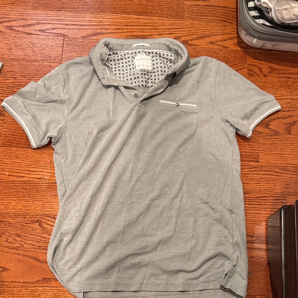 Classic Gray Polo Shirt for Men